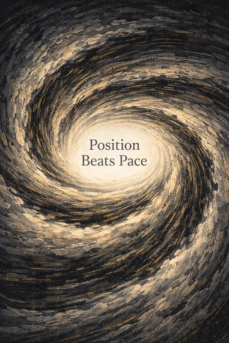 position beats pace 1